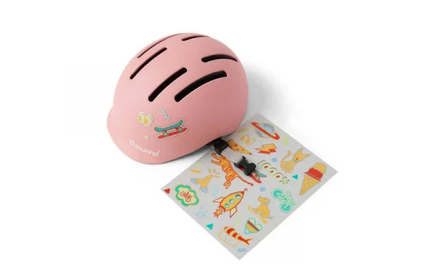 Casco-Thousand-Toddler-Plush-Pink-3-pegatinas2